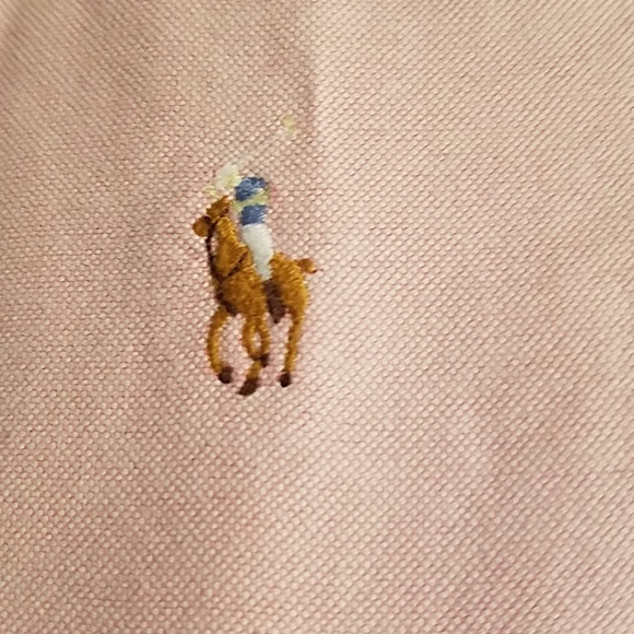 POLO Ralph Lauren Pink long sleeve  Shirt. Size 4 - Picture 2 of 4